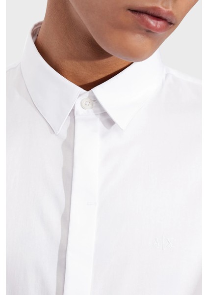 Streç Pamuklu Slim Fit Gömlek Erkek Gömlek 8nzcbd ZN10Z 0113