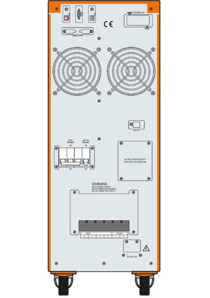 POWERPACK SE 10KVA 1F/1F (20X7AH) 4/8DK ONLINE UPS