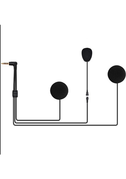 KN2150 KN4150 Kapalı Kask Kulaklık Mikrofon Seti