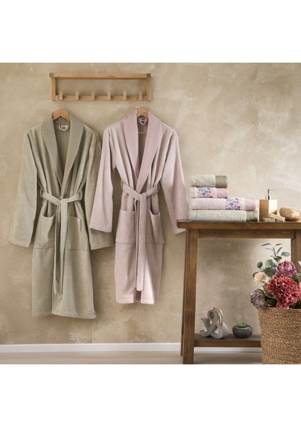 Tiffany Pamuk Aile Seti Pudra Camel