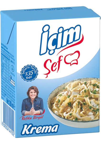 Içim Şef %35 Yağlı Krema 200 ml