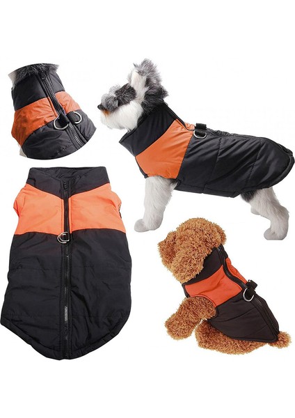 Hayvan Pamuklu Ceket Orange-S (Yurt Dışından)