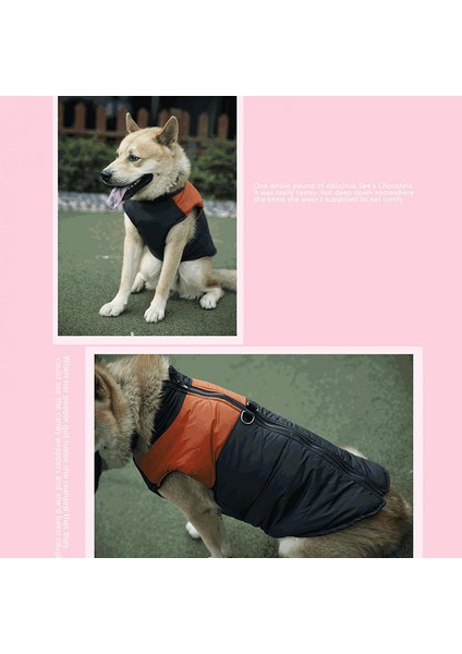 Hayvan Pamuklu Ceket Orange-S (Yurt Dışından) fırsatları