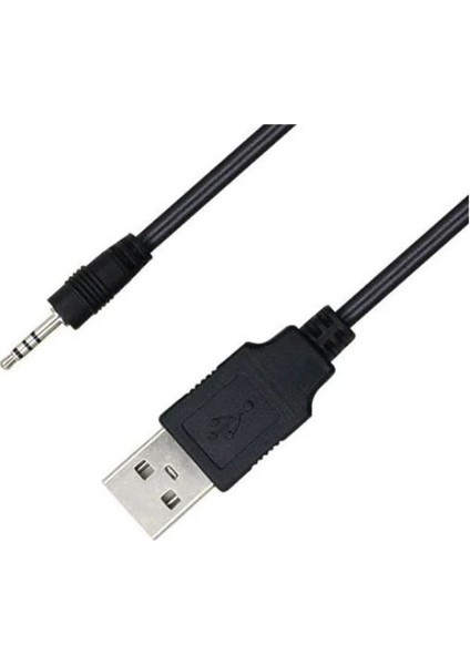 Kameralı Kol Saati USB Şarj Kablosu USB To 4 Boğum 2.5 mm Şarj Kablosu