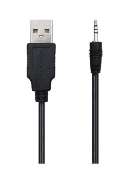 Kameralı Kol Saati USB Şarj Kablosu USB To 4 Boğum 2.5 mm Şarj Kablosu