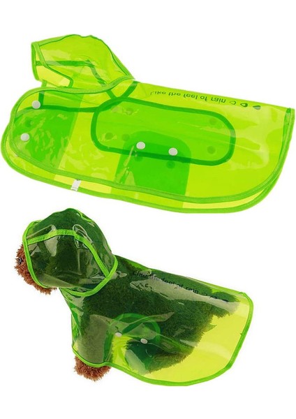 Puppy Clear Yağmurluk Green-S (Yurt Dışından)