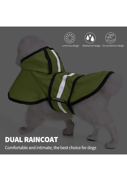 Pet Moda Yağmurluk Yeşil-Xs (Yurt Dışından) fırsatları