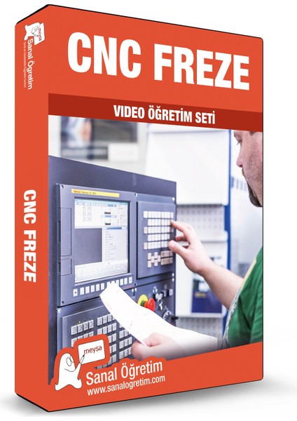 Cnc Freze Video Ders Eğitim Seti