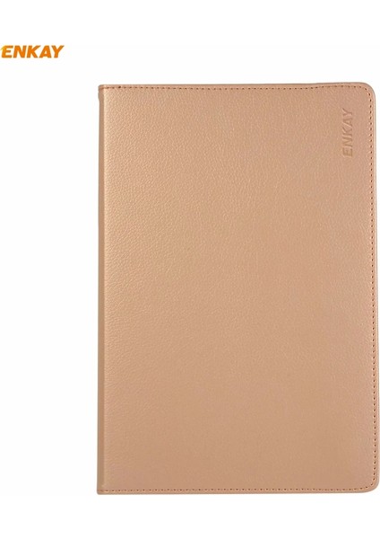 Samsung Galaxy Tab Için Enkay Pu Deri Akıllı Kılıf S7 11.0 Gold (Yurt Dışından) fiyatları