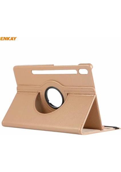 Samsung Galaxy Tab Için Enkay Pu Deri Akıllı Kılıf S7 11.0 Gold (Yurt Dışından) fırsatları