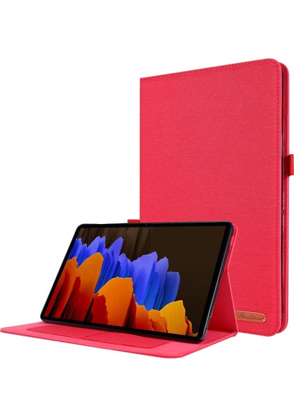 Zsunsky Shop Samsung Galaxy Tab S7 + / T970 Koruyucu Kılıf Red (Yurt Dışından)