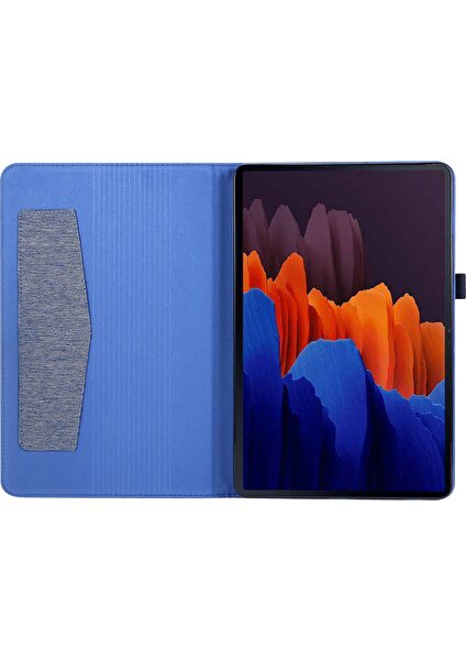 Zsunsky Shop Samsung Galaxy Tab S7 + / T970 Koruyucu Kılıf Dark Blue (Yurt Dışından)