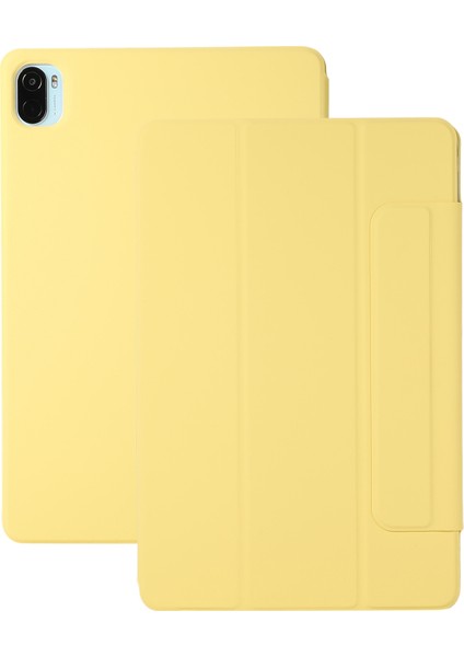 Xiaomi Pad 5 / Pad 5 Pro Için Manyetik Toka Deri Kılıf (Yurt Dışından)