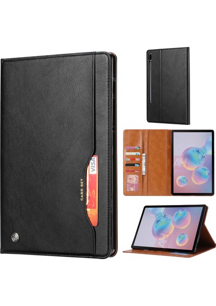 Samsung Tab S7 / T870 / T875 Tpu Deri Kılıfları Black (Yurt Dışından)