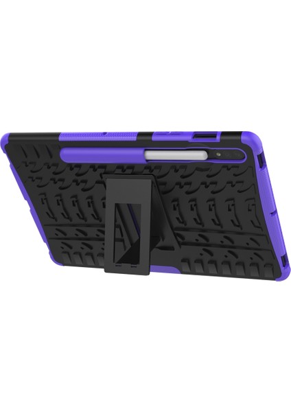 Samsung Galaxy Tab S7 T870 / T875 Lastik Doku Kılıfı Purple (Yurt Dışından) modelleri