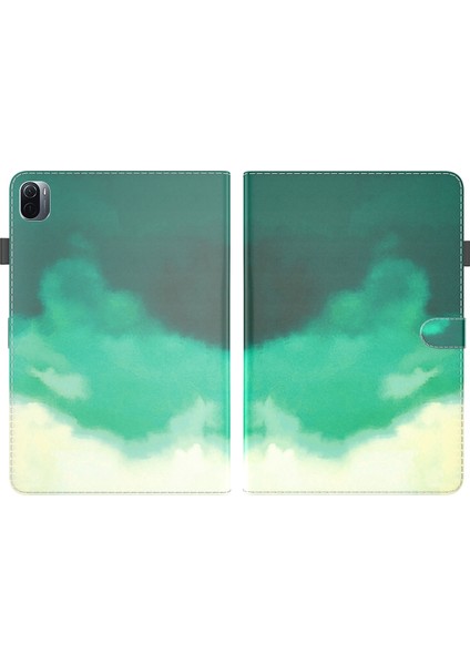 Xiaomi Mi Pad 5/5 Pro Için Pu Kılıf Cyan Green (Yurt Dışından) modelleri