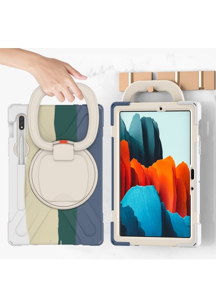 Samsung Galaxy Tab S7 T870 / T875 Kılıfı Için Colorful Green (Yurt Dışından) fırsatları