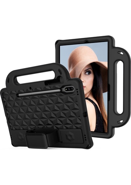 Galaxy Tab S7 T870 / T875 Mas Serisi Eva Kılıfı Black (Yurt Dışından) fiyatları