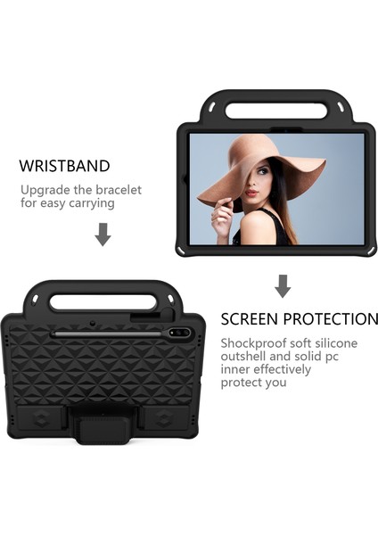 Galaxy Tab S7 T870 / T875 Mas Serisi Eva Kılıfı Black (Yurt Dışından) indirimleri