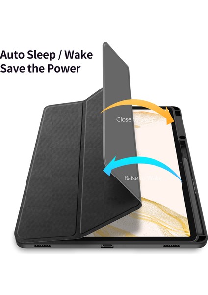 Samsung Galaxy Tab S8 / S7 Için Tablet Kılıfı Black (Yurt Dışından) modelleri