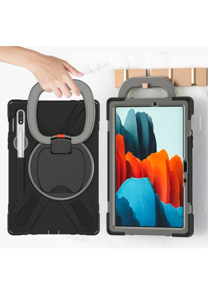 Samsung Galaxy Tab S7 T870 / T875 Kılıfı Için Black+Grey (Yurt Dışından) fırsatları