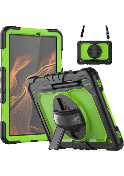 Silikon + Pc Durumda Samsung Galaxy Tab S8 11 Inç SM-X700 (Yurt Dışından)