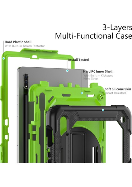 Silikon + Pc Durumda Samsung Galaxy Tab S8 11 Inç SM-X700 (Yurt Dışından) fiyatları