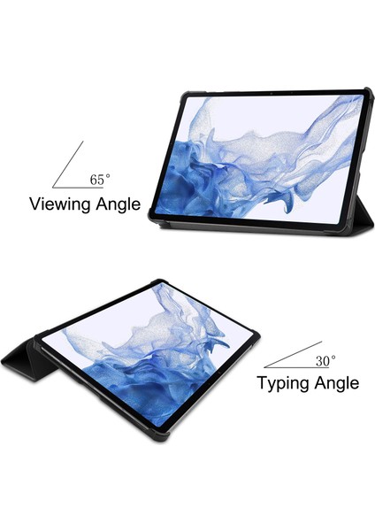 Custer Tablet Case For Samsung Galaxy Tab S8 Siyah (Yurt Dışından)