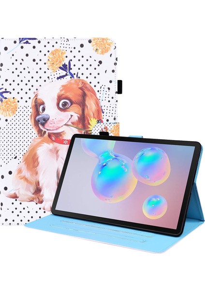 Zsunsky Shop Samsung Galaxy Tab S7 2020 SM-T870 / SM-T875 Kılıf Little Flower Dog (Yurt Dışından)