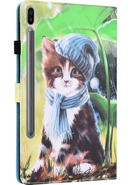 Zsunsky Shop Samsung Galaxy Tab S7 2020 SM-T870 / SM-T875 Kılıf Bib Kitten (Yurt Dışından)