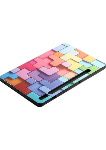 Samsung Galaxy Tab S7 SM-T870 / T875 Deri Kılıf Square (Yurt Dışından)
