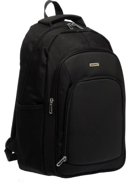 Recaro Sırt Çantası Laptop Bölmeli Erkek Kadın Unisex Outdoor Gezi Spor Okul Sırt Çantası Su Geçirmez 43X30X15CM Siyah fiyatları