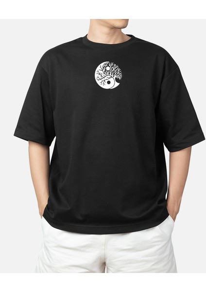 Weddey-Xl Oversize Yin Yang Ağaç