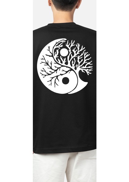 Weddey-Xl Oversize Yin Yang Ağaç