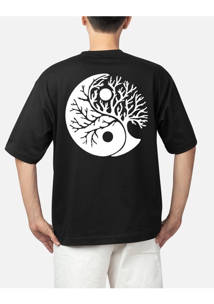 Weddey-Xl Oversize Yin Yang Ağaç