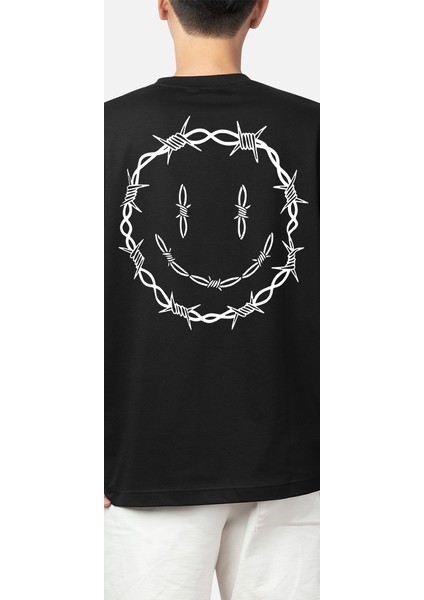 Weddey-S Oversize Siyah Gülen