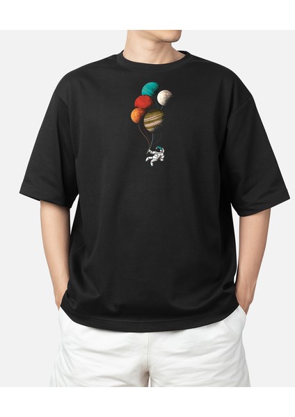 Weddey-M Oversize Astronot Gezen