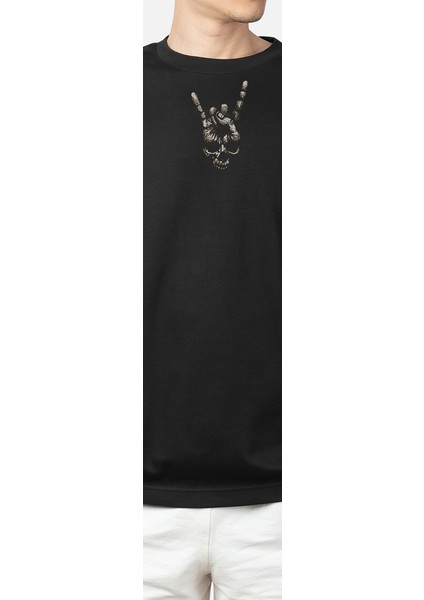 Weddey-Xl Oversize Metallica Hand Rock fırsatları