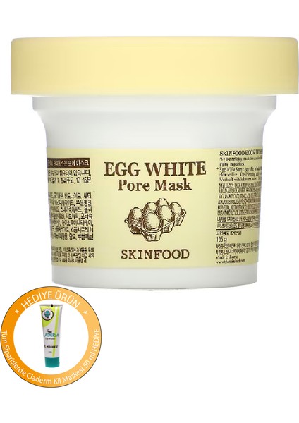 Skinfood Egg White Pore Gözenek Maskesi 125 gr