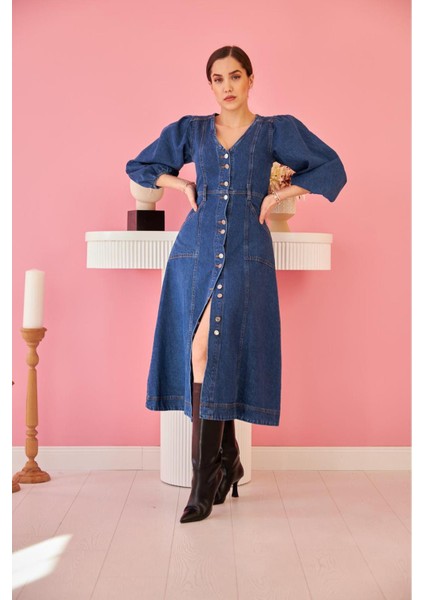 Balon Kol Kot Elbise