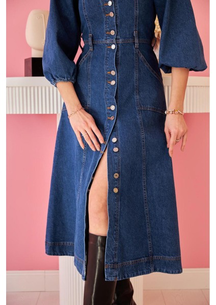 Balon Kol Kot Elbise fırsatları