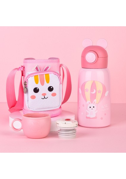 Büyük Kapasiteli Çocuk Vakum Kabı 316 Paslanmaz Çelik Çift Katmanlı Vakum Kabı 500ML (Yurt Dışından)