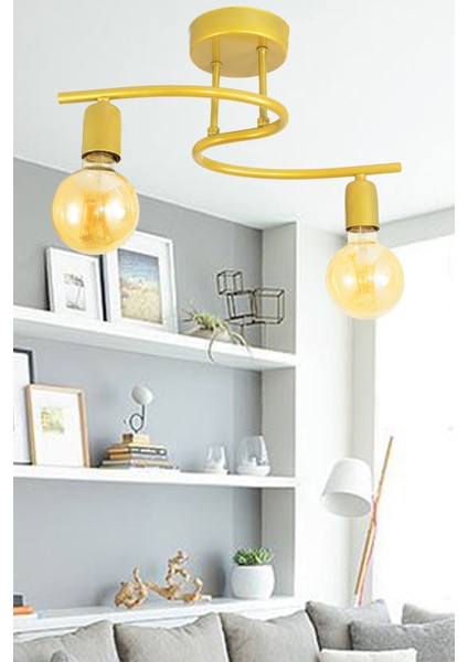 Plafonyer Modern S Model Gold Avize