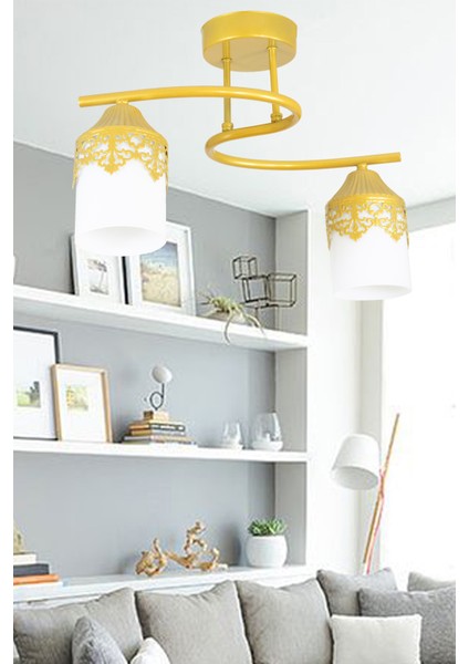 Plafonyer Modern S Model Gold Avize