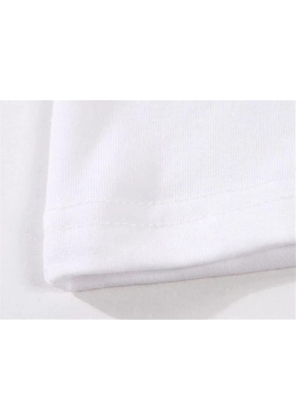 Cute & Psycho Bears Baskılı Beyaz Crop modelleri