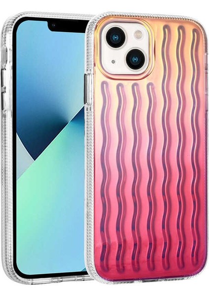 Apple Iphone 14 Pro Max Dalgalı Kabartmalı Silikon Wave Telefon Kapak