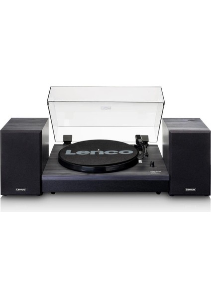 LS-301BK Bluetoothlu Hoparlörlü Plak Çalar Pikap Siyah