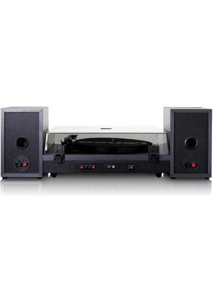 LS-301BK Bluetoothlu Hoparlörlü Plak Çalar Pikap Siyah