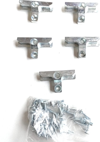 Pvc Pencere Ispanyolet Karşılığı Kalın 6mm 5 Adet