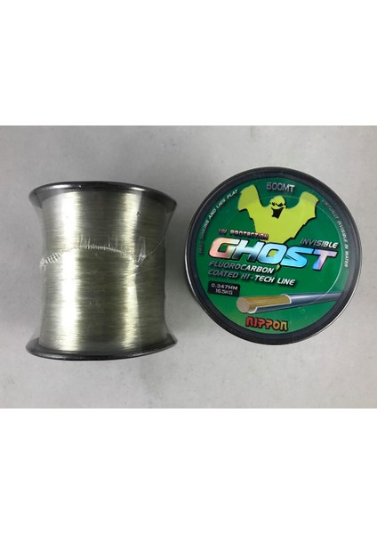 Ghost Fluorocarbon Kaplama Hayalet Misina 600 mt 0.34MM